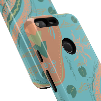 Whimsical Phone Case with Artistic Ocean Design, Floral Phone Cover, Unique Gift for Nature Lovers, Eco-Friendly Cell Accessories, [...]