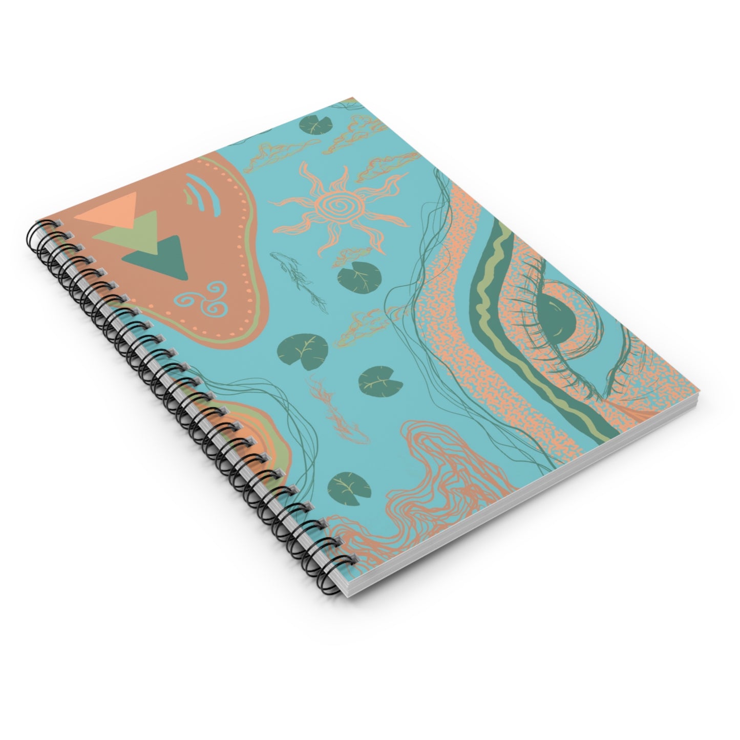 Artistic Spiral Notebook - Ruled Line | Inspirational Journal for Creativity | Gift for Artists and Students | Unique Design for [...]