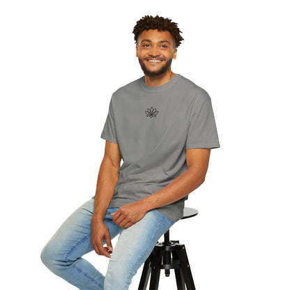 Lotus Bloom Unisex T-shirt, Soft Cotton Tee, Spiritual Gift, Meditation Wear, Casual Daily Outfit, Nature Lover Apparel