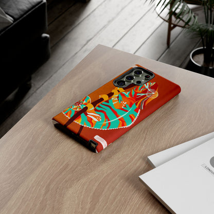 Chameleon Phone Case - Vibrant Artistic Design, Tough Cases for Animal Lovers, Unique Gift, Eco-Friendly Protection