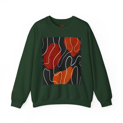 Abstract Modern Crewneck Sweatshirt, Cozy Casual Wear, Gift for Art Lovers, Stylish Layering, Perfect for Fall/Winter, Unique Graphic [...]