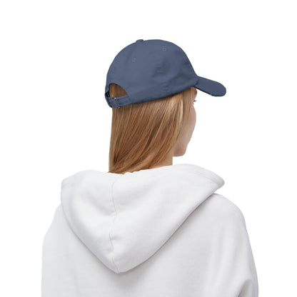Relaxed Unisex Distressed Cap with Peaceful Stone Design, Casual Hat for Nature Lovers, Summer Accessory, Gift for Her/Him, Outdoor Wear, Serene, Mindfulness Gifts