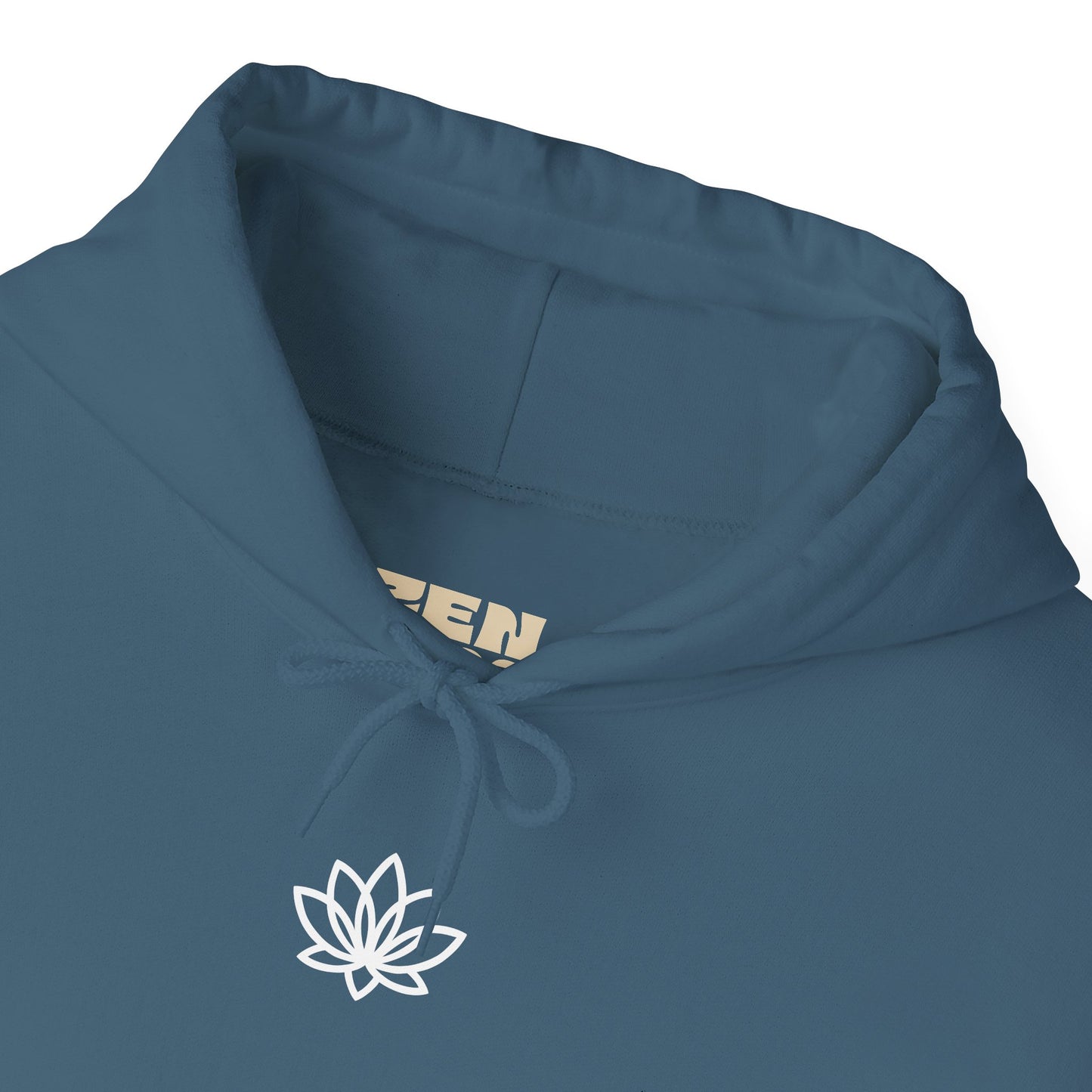 Lotus Flower Unisex Hoodie: Cozy Sweatshirt, Gift for Yoga Lovers, Meditation Apparel, Casual Streetwear, Nature-Inspired Wear, Artsy Collage, Cool Crewnecks