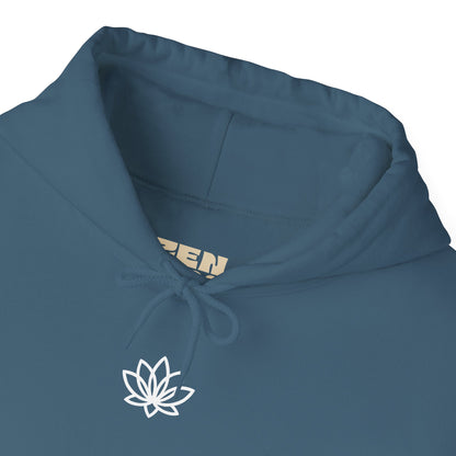 Lotus Flower Unisex Hoodie: Cozy Sweatshirt, Gift for Yoga Lovers, Meditation Apparel, Casual Streetwear, Nature-Inspired Wear, Artsy Collage, Cool Crewnecks