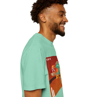 Vibrant Chameleon T-Shirt | Eco-friendly Fashion Tee, Unisex Graphic Tee, Animal Lover Shirt, Gift for Nature Enthusiasts