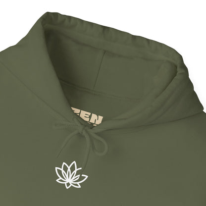 Lotus Flower Unisex Hoodie: Cozy Sweatshirt, Gift for Yoga Lovers, Meditation Apparel, Casual Streetwear, Nature-Inspired Wear, Artsy Collage, Cool Crewnecks