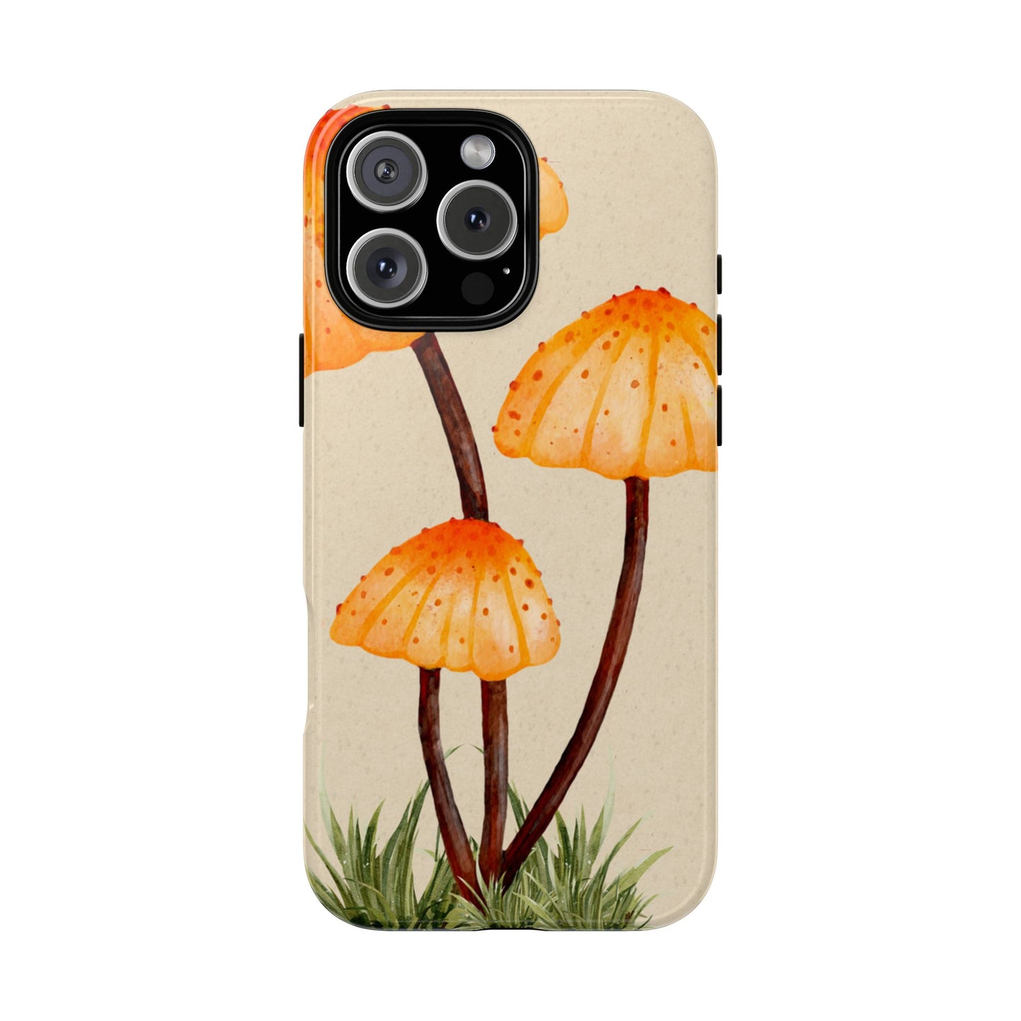 Mushroom Phone Case, Tough Cases for Nature Lovers, Unique Phone Covers, Gifts for Eco Enthusiasts, Fun Protective Cases