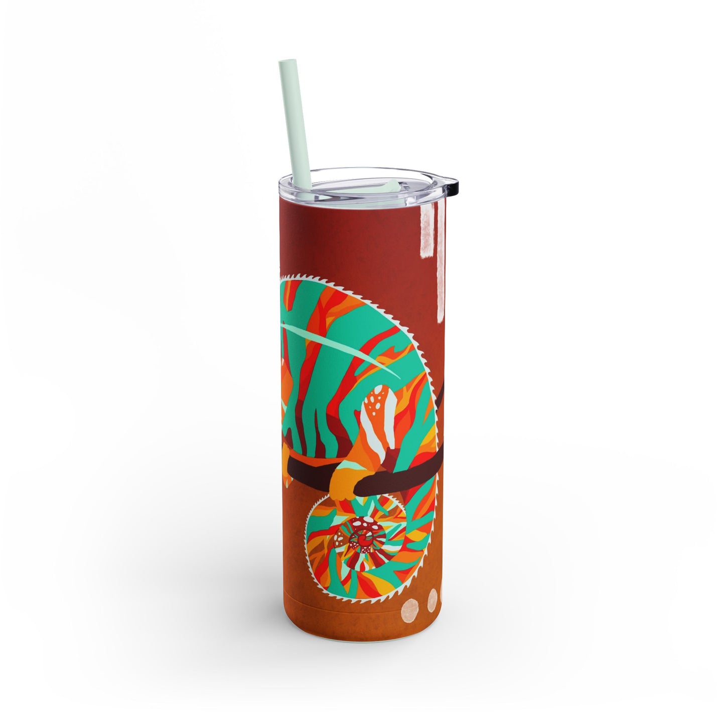Colorful Animal Print Tumbler, 20oz, Eco-Friendly Travel Mug, Unique Gift for Wildlife Lovers, Party or Everyday Use, Stylish Drinkware