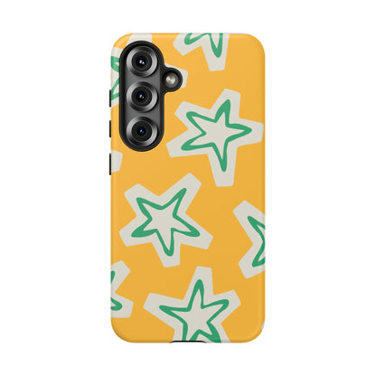 Retro Star Pattern Phone Case | Tough Cases, Colorful Cover for Phones, Phone Accessories, Gift for Her, Trendy Cases