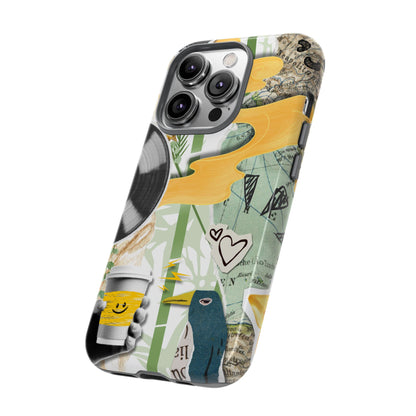 Artistic Phone Case, Unique Cell Phone Cover, Trendy Gifts for Music Lovers, Eco-Friendly Phone Accessory, Stylish Tech Gifts, Cool Cases, Unique Phone Cases