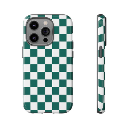 Stylish Checkered Phone Case, Protective Cover, Unique Gift, Trendy Accessory, Customizable Design, Ideal for All Ages