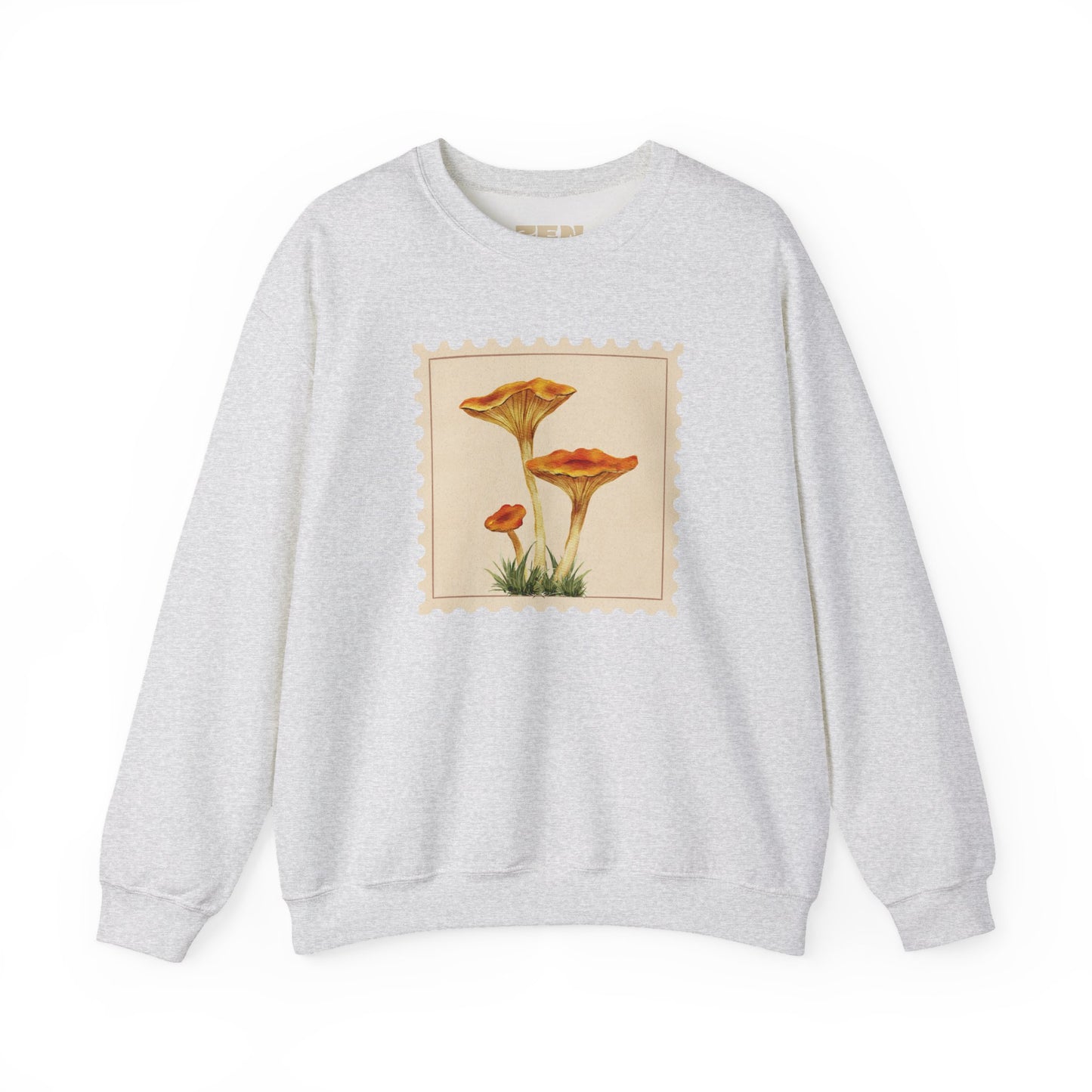Vintage Floral Crewneck Sweatshirt, Cozy Fall Wear, Unisex Gift, Mushroom Art Apparel, Nature Lover Outfit, Comfy Mushroom Crewneck, Vintage Style