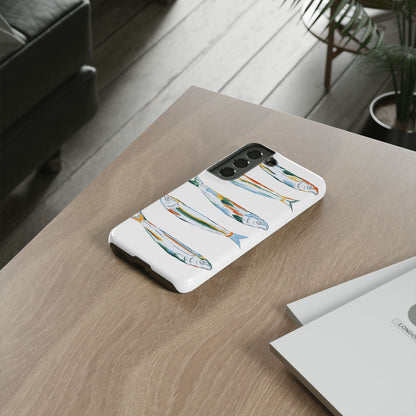 Tough Cases – Artistic Fish Design Phone Case, Unique Gift for Aquatic Lovers, Perfect for Birthdays, Holidays, and Everyday Use, Quirky Cases, Fun Phone Cases