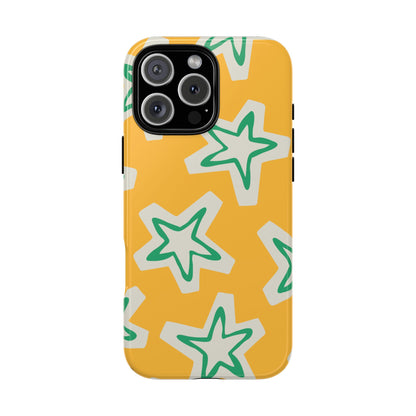 Retro Star Pattern Phone Case | Tough Cases, Colorful Cover for Phones, Phone Accessories, Gift for Her, Trendy Cases
