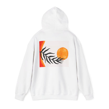 Lotus and Sunset Unisex Hoodie - Cozy Gift for Mindfulness, Meditation, or Nature Lovers, Perfect for Fall and Winter