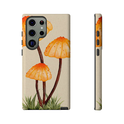 Mushroom Phone Case, Tough Cases for Nature Lovers, Unique Phone Covers, Gifts for Eco Enthusiasts, Fun Protective Cases