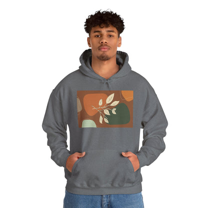 Botanical Design Unisex Hoodie, Cozy Sweatshirt for Nature Lovers, Gift for Friends, Autumn Fashion, Comfortable Casual Wear