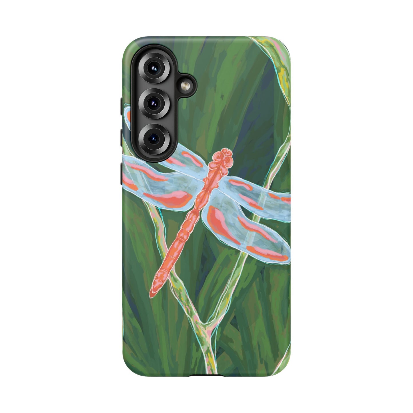 Dragonfly Phone Case, Tough Cases for Nature Lovers, Unique Phone Cover, Eco-Friendly Gift, Colorful Protection