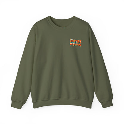 Funky Snake Unisex Crewneck Sweatshirt, Cozy Apparel, Unique Gift, Snake Art, Relaxed Style, Perfect for Casual Outings