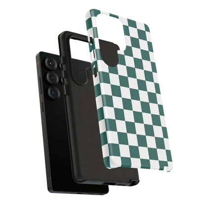 Stylish Checkered Phone Case, Protective Cover, Unique Gift, Trendy Accessory, Customizable Design, Ideal for All Ages