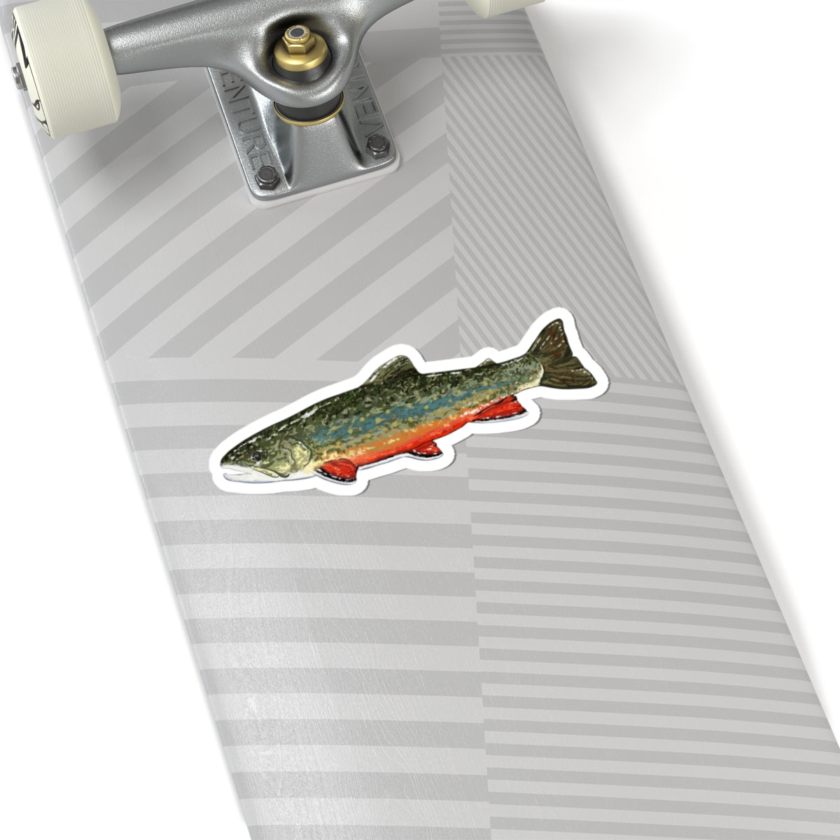 Vibrant Fish Kiss-Cut Stickers, Perfect for Laptop, Water Bottles, Gifts, and Fishing Enthusiasts, Stylish Decor