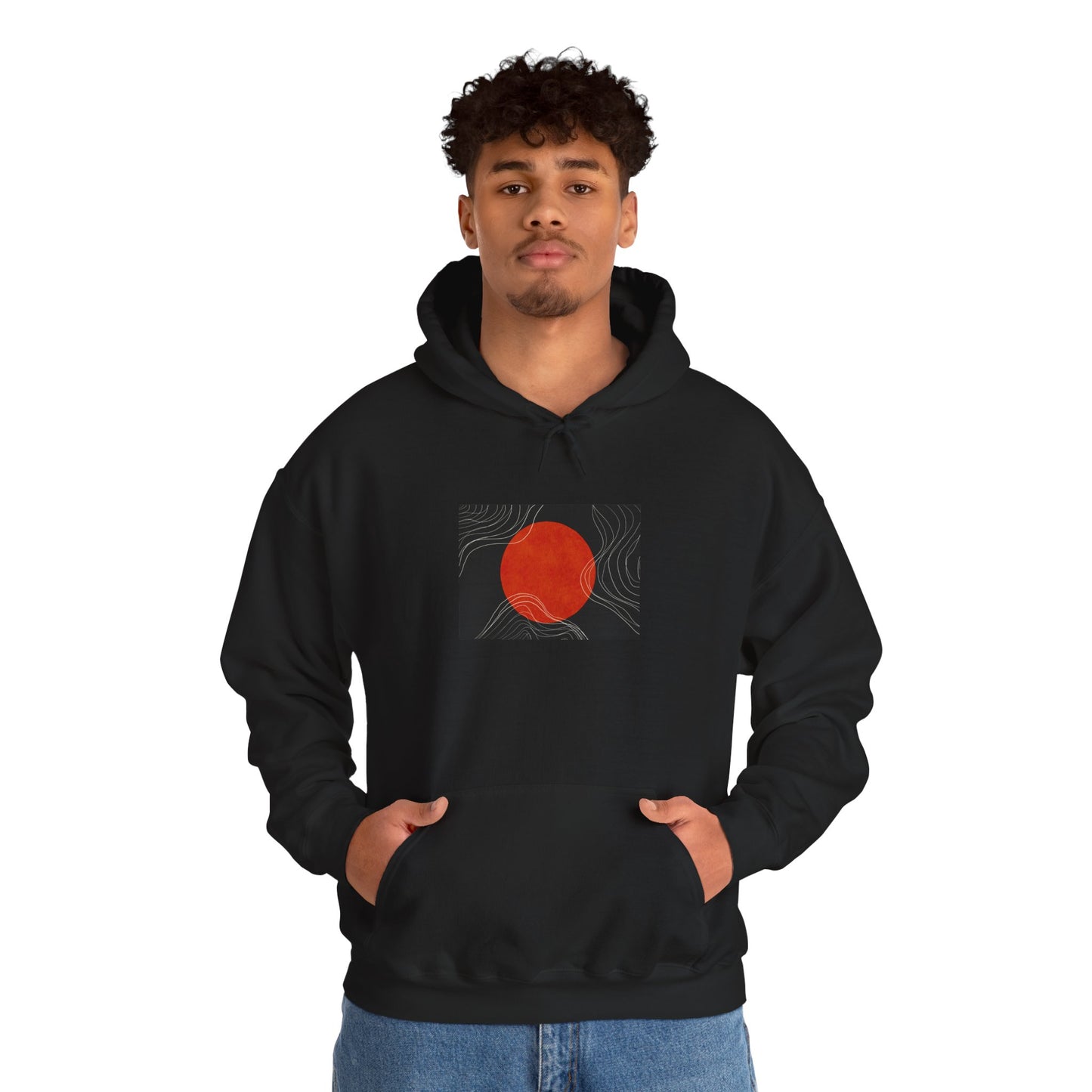 Minimalist Graphic Hoodie for Comfort, Cozy Sweatshirt for Everyday Wear, Trendy Hooded Pullover, Casual Gift for Friends