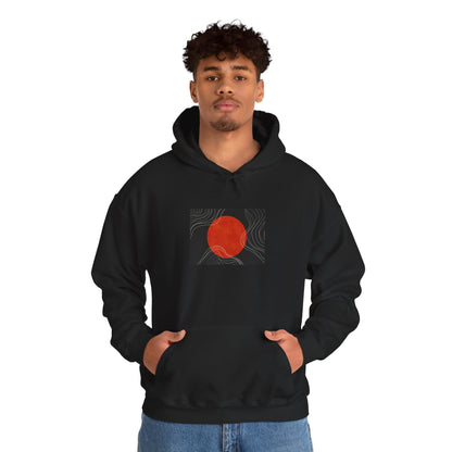 Minimalist Graphic Hoodie for Comfort, Cozy Sweatshirt for Everyday Wear, Trendy Hooded Pullover, Casual Gift for Friends