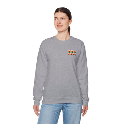 Funky Snake Unisex Crewneck Sweatshirt, Cozy Apparel, Unique Gift, Snake Art, Relaxed Style, Perfect for Casual Outings