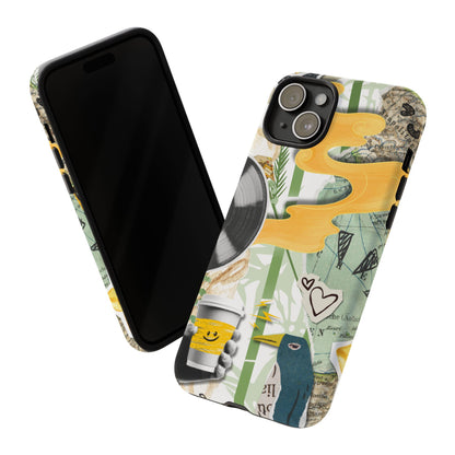 Artistic Phone Case, Unique Cell Phone Cover, Trendy Gifts for Music Lovers, Eco-Friendly Phone Accessory, Stylish Tech Gifts, Cool Cases, Unique Phone Cases