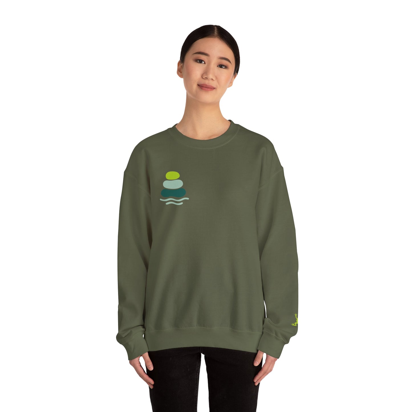 Serene Nature-Inspired Crewneck Sweatshirt | Unisex Eco-Friendly Apparel, Comfortable Relaxation Wear, Gift for Nature Lovers, Casual [...]