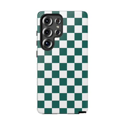 Stylish Checkered Phone Case, Protective Cover, Unique Gift, Trendy Accessory, Customizable Design, Ideal for All Ages