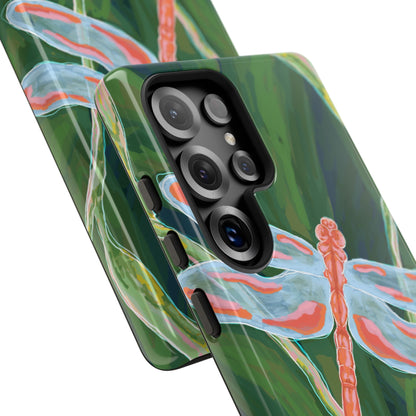 Dragonfly Phone Case, Tough Cases for Nature Lovers, Unique Phone Cover, Eco-Friendly Gift, Colorful Protection