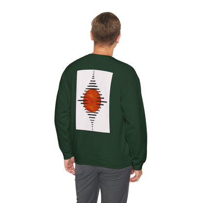 Lotus & Sun Graphic Sweatshirt, Relaxed Fit Crewneck, Perfect Gift for Spring, Cozy Fashion, Unisex Apparel, Gift for Him, Gift for Her, Fall Vibes, Autumn Crewneck