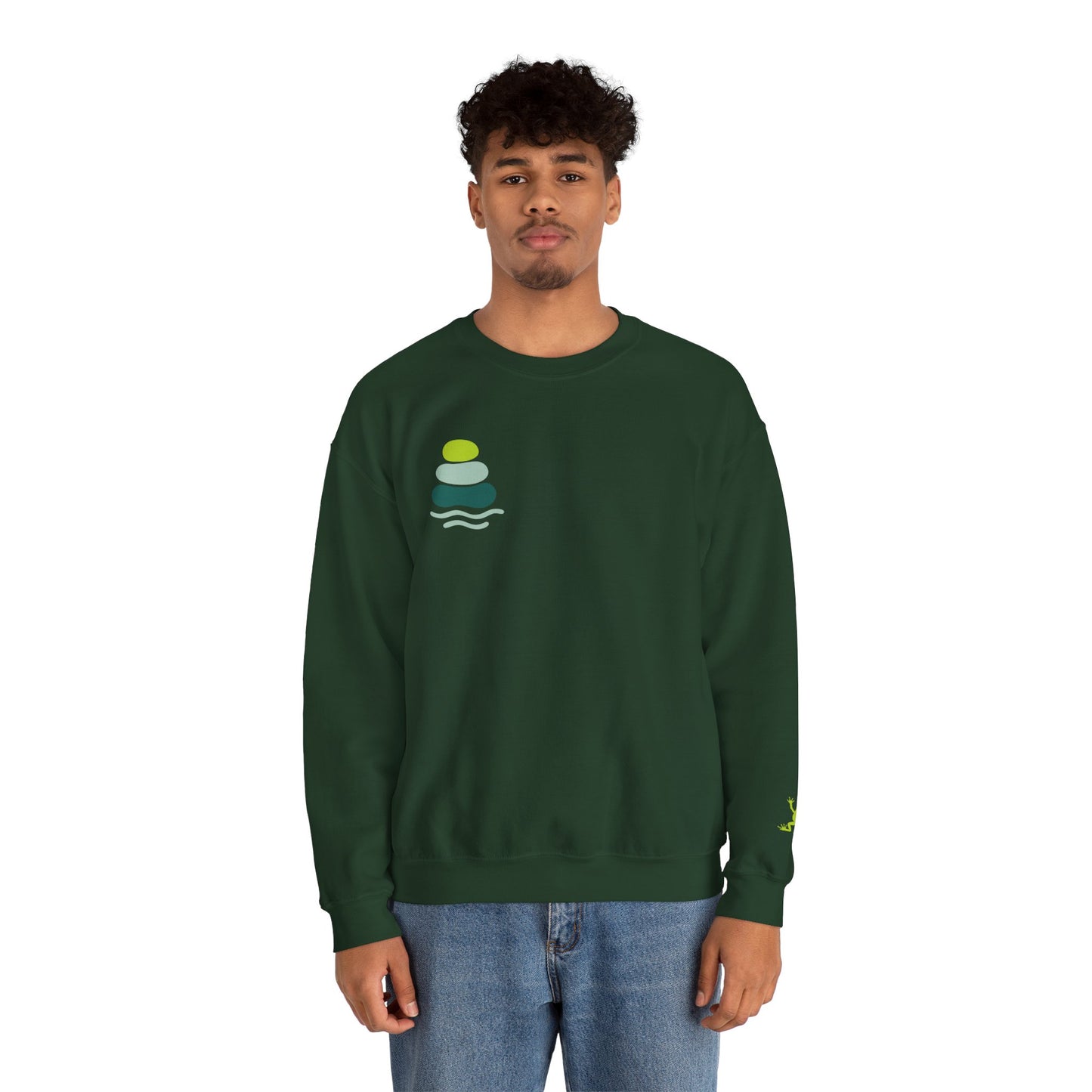 Serene Nature-Inspired Crewneck Sweatshirt | Unisex Eco-Friendly Apparel, Comfortable Relaxation Wear, Gift for Nature Lovers, Casual [...]