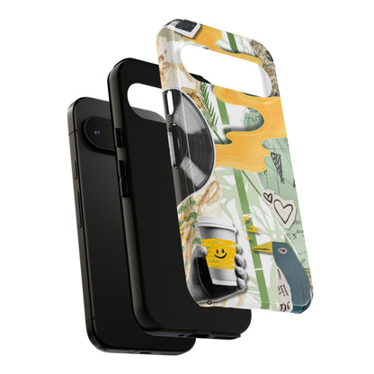 Artistic Phone Case, Unique Cell Phone Cover, Trendy Gifts for Music Lovers, Eco-Friendly Phone Accessory, Stylish Tech Gifts, Cool Cases, Unique Phone Cases