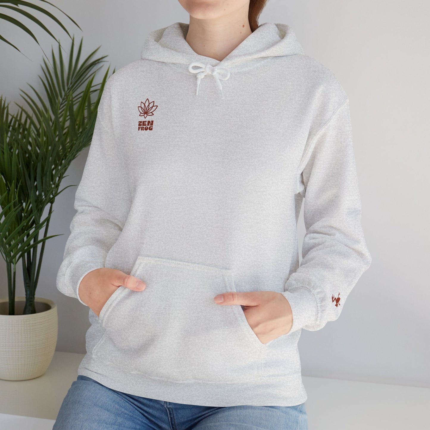 Artistic Unisex Hooded Sweatshirt - Cozy Streetwear, Casual Outfit, Perfect Gift, Fall Fashion, Graphic Hoodie