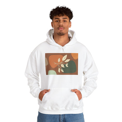 Botanical Design Unisex Hoodie, Cozy Sweatshirt for Nature Lovers, Gift for Friends, Autumn Fashion, Comfortable Casual Wear
