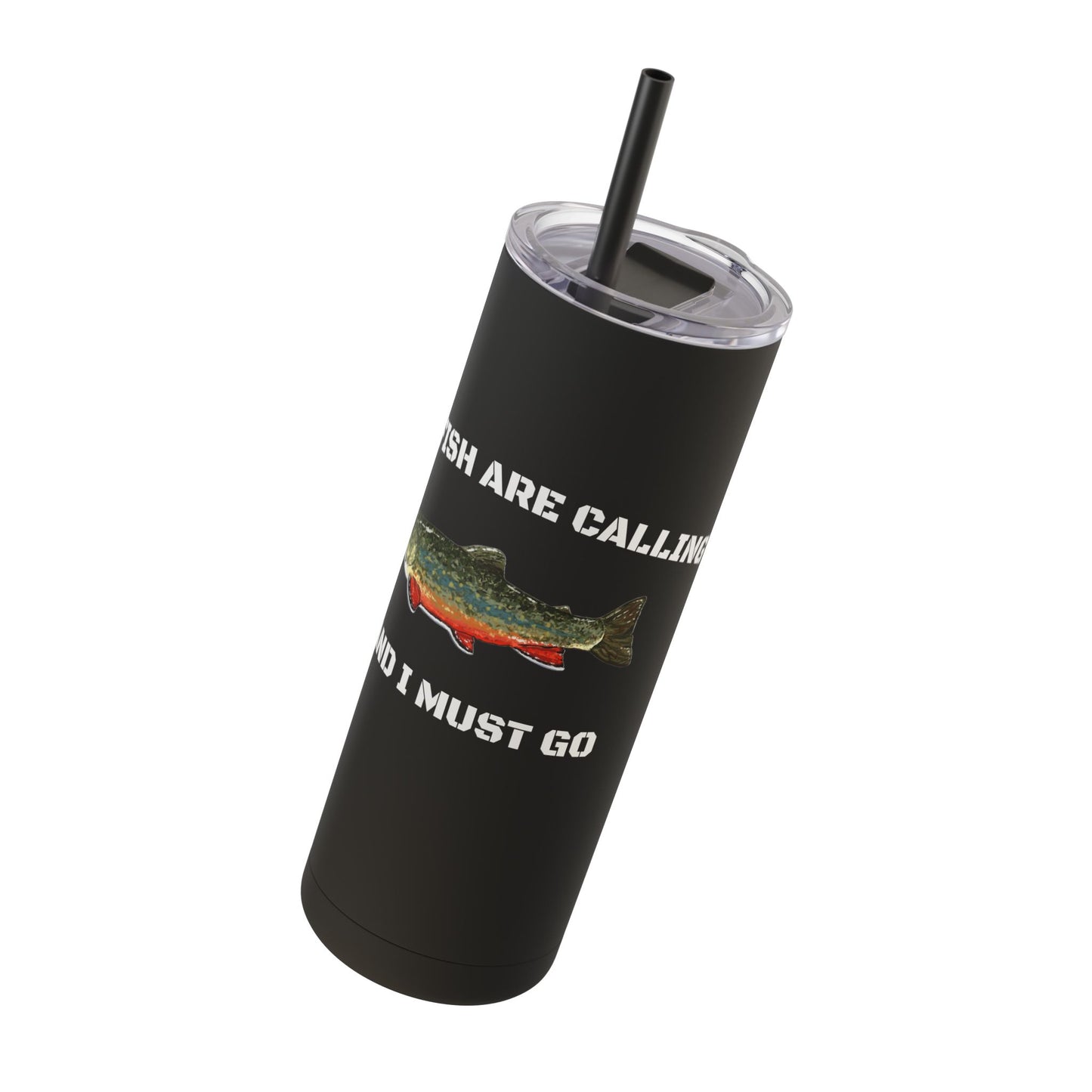 Fishing Lover's 20oz Tumbler - Perfect for Outdoors, Travel, Gifts, Father's Day, Camping, and More!