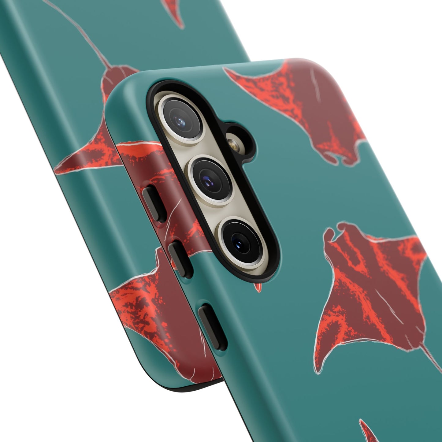 Manta Ray Phone Case, Tropical Phone Cover, Ocean Vibe Accessories, Summer Gift Idea, Marine Animal Merchandise