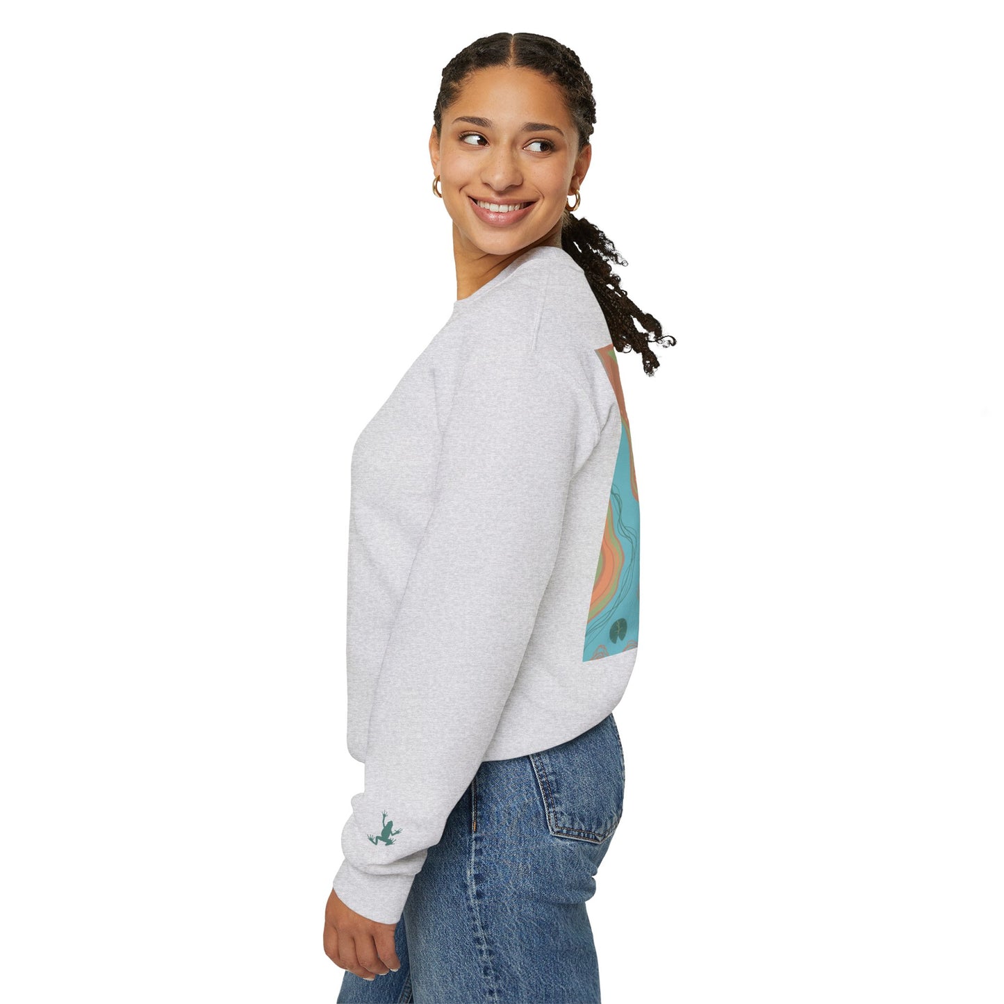 Bohemian Crewneck Sweatshirt, Cozy Sweatshirt for Art Lovers, Unique Graphic Apparel, Perfect Gift for Everyday Wear, Trendy Fashion Hoodie