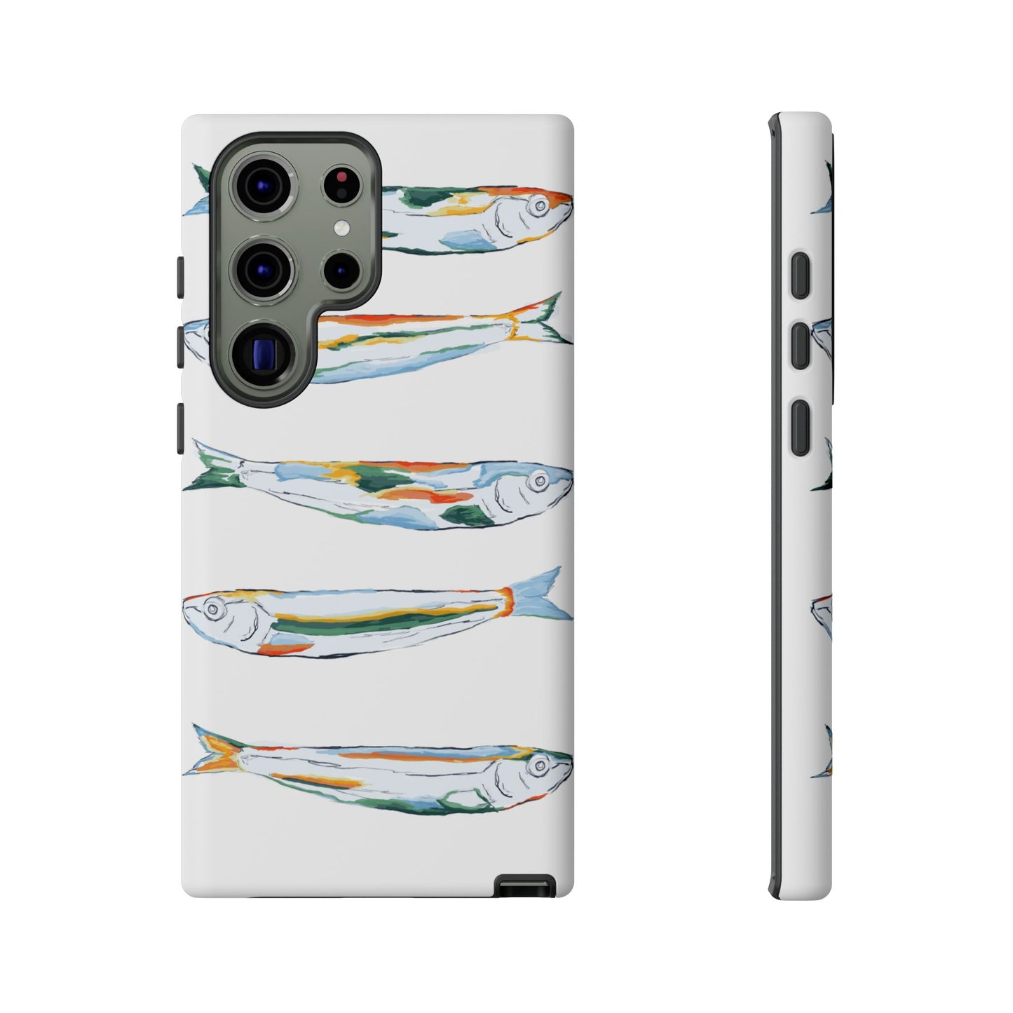 Tough Cases – Artistic Fish Design Phone Case, Unique Gift for Aquatic Lovers, Perfect for Birthdays, Holidays, and Everyday Use, Quirky Cases, Fun Phone Cases