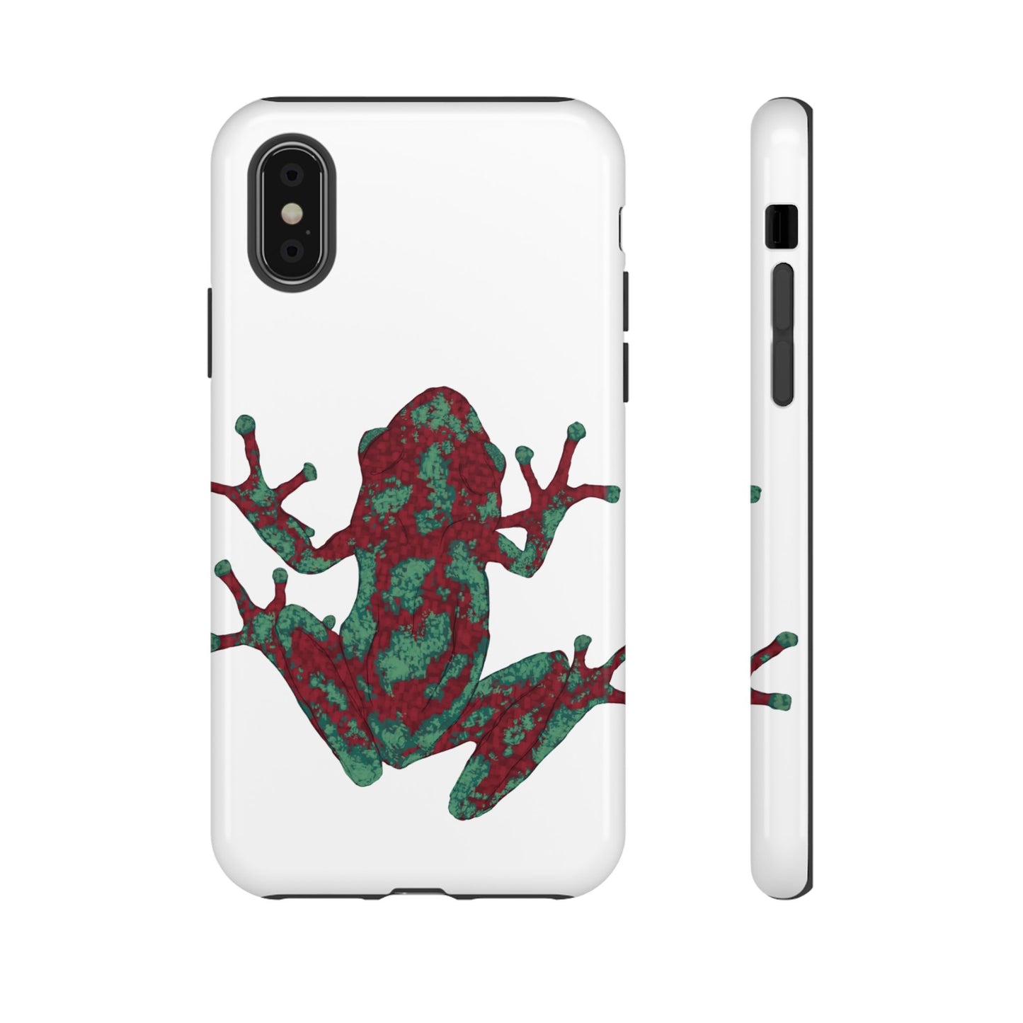 Frog Phone Case, Tough Cases, Eco-Friendly Phone Accessories, Unique Gifts for Nature Lovers, Cute Frog Design