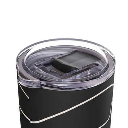 Stylish Matte Tumbler with Abstract Design, Perfect for Gifts, Travel, Coffee Lovers, Home Decor, and Reusable Drinkware