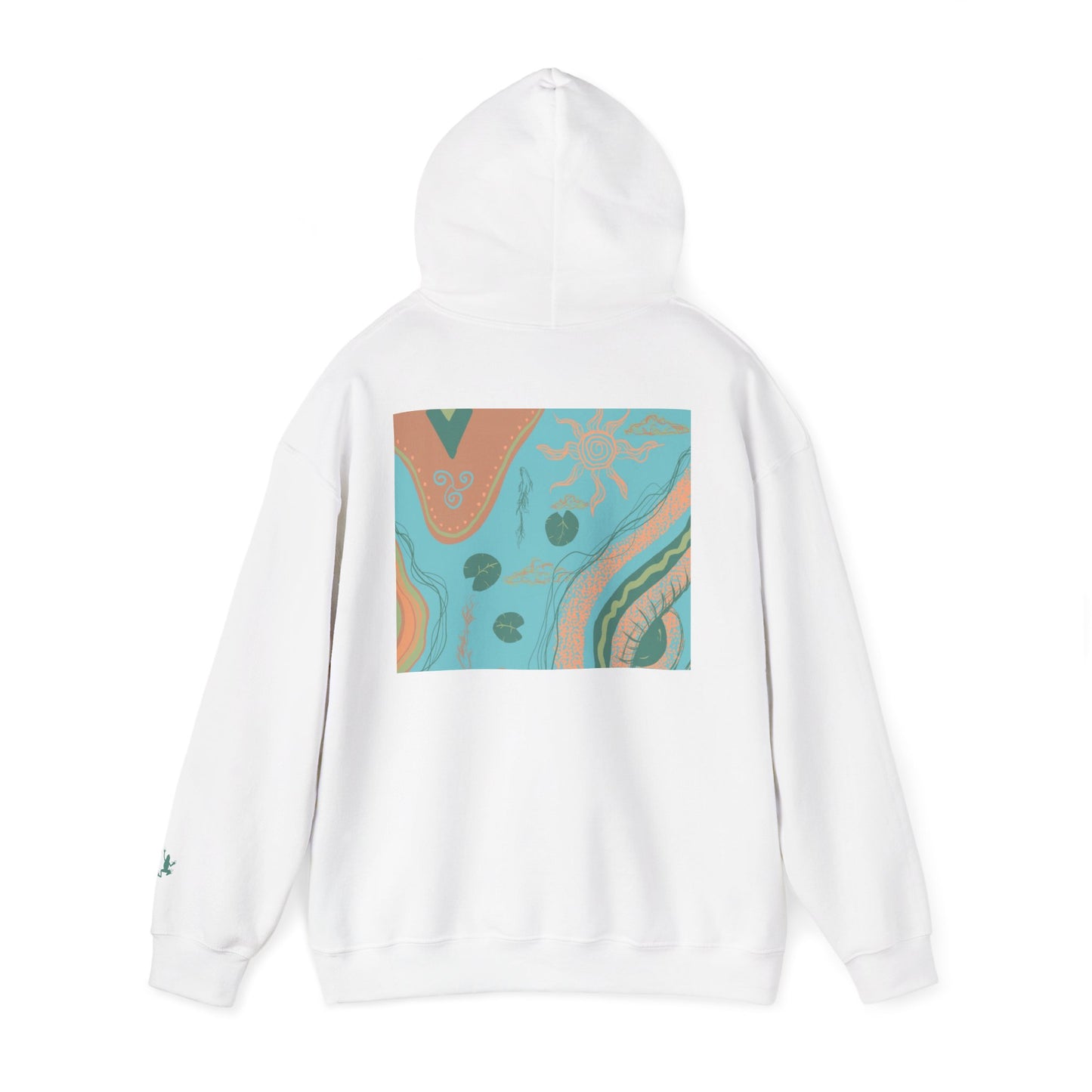 Chic Abstract Art Hoodie for Comfort & Style, Unisex Pullover, Cozy Sweatshirt, Trendy Gift for Art Lovers, Casual Outfit Must-Have