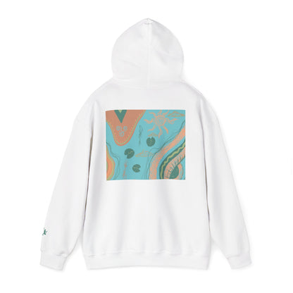 Chic Abstract Art Hoodie for Comfort & Style, Unisex Pullover, Cozy Sweatshirt, Trendy Gift for Art Lovers, Casual Outfit Must-Have