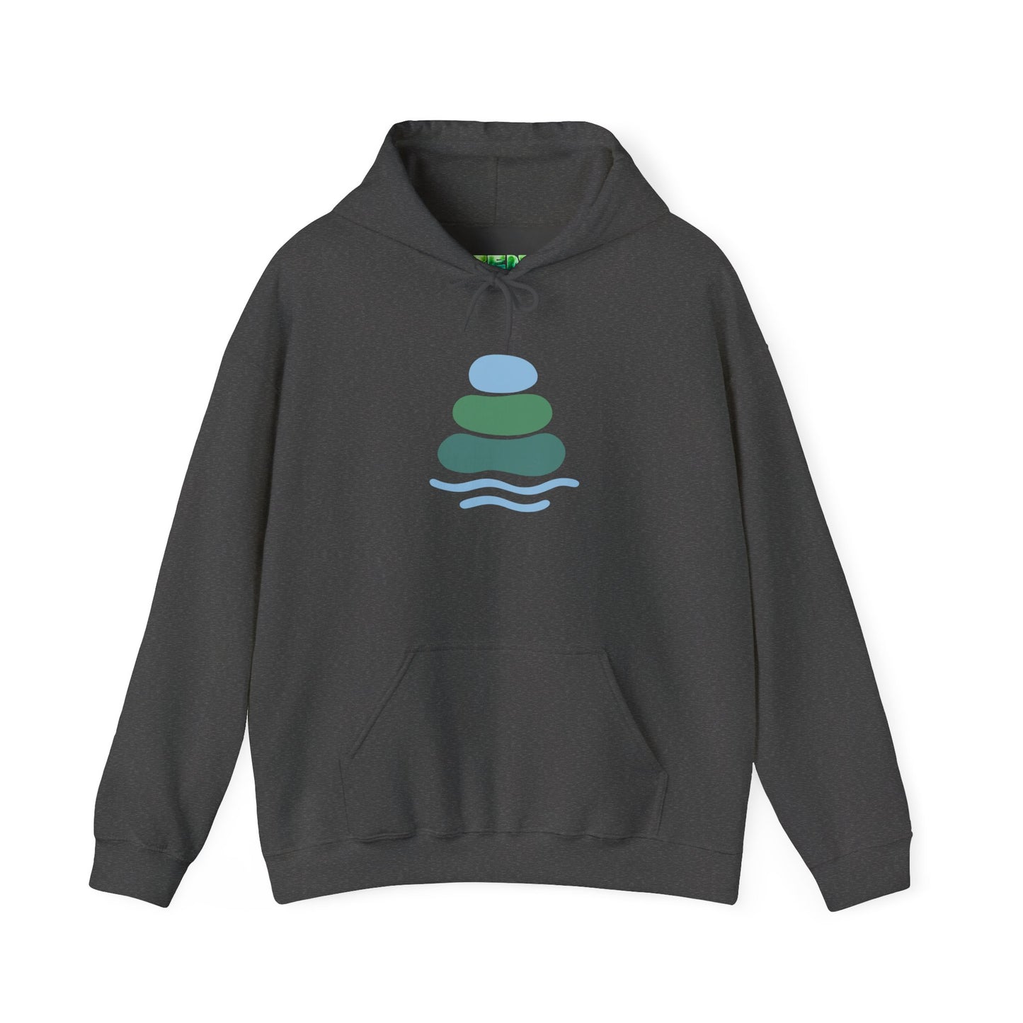 Zen-Inspired Unisex Hooded Sweatshirt, Relaxing Sweatshirt, Comfortable Hoodie, Gift for Meditation Lovers, Cozy Outerwear for All Occasions