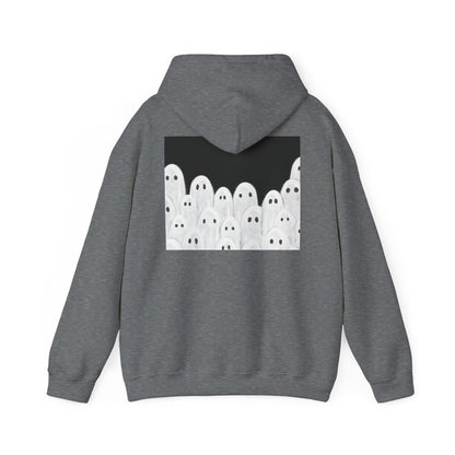 Painted Ghosts Pullover | Halloween Ghost Hoodie, Unisex Boo Sweatshirt, Spooky Gift for Fall, Cozy Halloween Apparel, Ghost Lover Hoodie, Perfect for Spooky Season