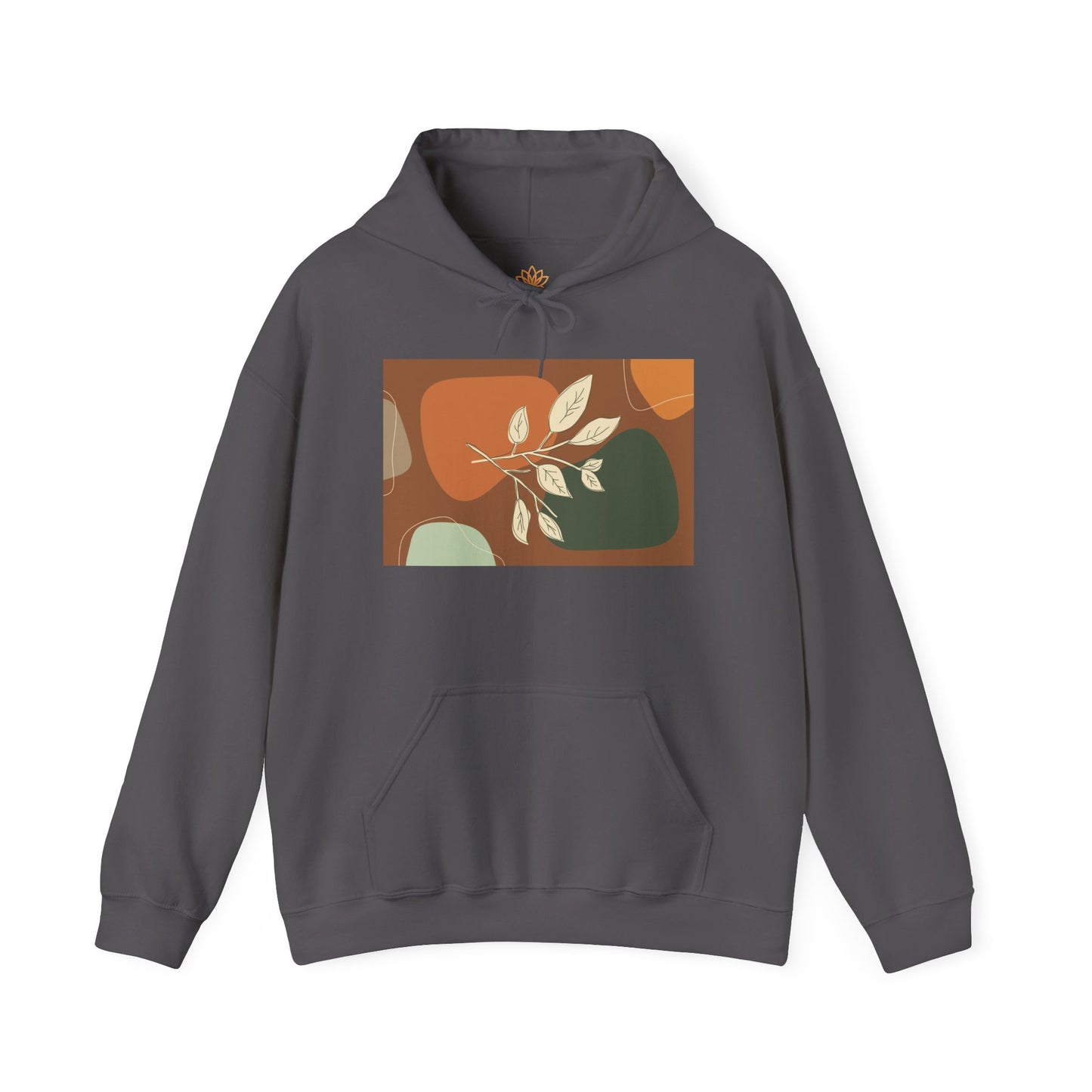 Botanical Design Unisex Hoodie, Cozy Sweatshirt for Nature Lovers, Gift for Friends, Autumn Fashion, Comfortable Casual Wear