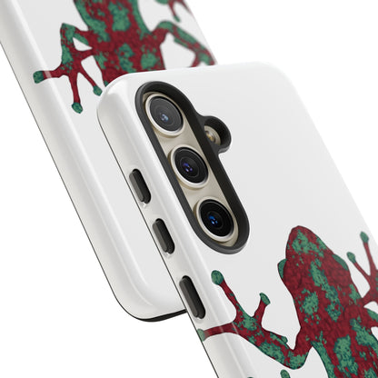 Frog Phone Case, Tough Cases, Eco-Friendly Phone Accessories, Unique Gifts for Nature Lovers, Cute Frog Design