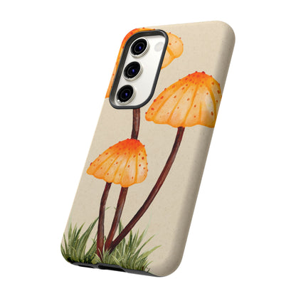 Mushroom Phone Case, Tough Cases for Nature Lovers, Unique Phone Covers, Gifts for Eco Enthusiasts, Fun Protective Cases